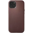 DECODED Case Leather Case with MagSafe, Brown for iPhone 13 mini — Image №1