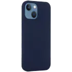 DECODED Case Leather MagSafe with MagSafe, Navy for iPhone 15 Plus — Image №1