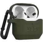 UAG Protective Case Standard Issue Silicone Case , Olive for AirPods (Gen3) — Image №1