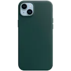 APPLE Чехол Leather Case с MagSafe Зелёный лес для iPhone 14 Plus — image №1