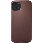 DECODED Case Leather Case with MagSafe, Brown for iPhone 13 — Image №1