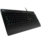 LOGITECH G213 Prodigy Gaming Keyboard, Wired, Black, International EN — Image №1