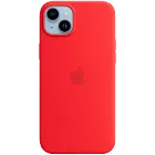 APPLE Іс Silicone Case with MagSafe (PRODUCT)RED for iPhone 14 Plus — image №1