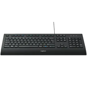 LOGITECH K280e Keyboard, Wired, Black, RU — Image №1