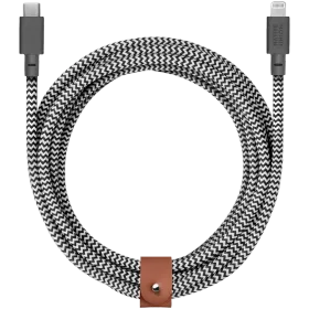 NATIVE UNION Καλώδιο USB-C σε Lightning, 3 μετρητής, Ζέβρα — Εικών №1