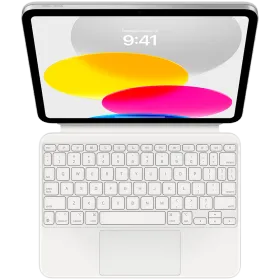 Чехол-клавиатура APPLE Magic Keyboard Folio, белый, для iPad (10-го поколения) — Изображение №1