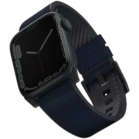 UNIQ Straden Apple Watch Strap 45/44/42mm Band Straden Blue for Apple Watch 42/44/45 mm — Image №1