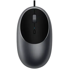 SATECHI Mouse, Wired, Space Gray — Image №1