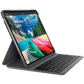 Чехол-клавиатура LOGITECH Slim Folio Pro ENG, Graphite for iPad Pro 12.9-inch (3rd generation)/(4th generation) — Изображение №1