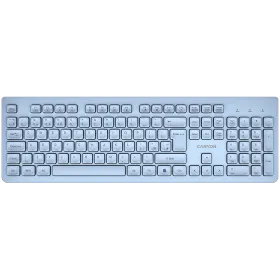 CANYON HKB-W01 Keyboard, Wireless, Blue — Image №1