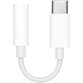 USB-C to 3.5 mm Headphone Jack Adapter APPLE, White — Image №1
