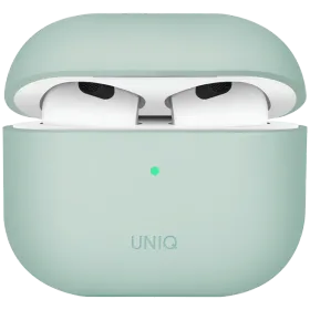 UNIQ Case LINO , Mint Green for AirPods (Gen3) — Image №1 UNIQ Case LINO , Mint Green for AirPods (Gen3) — Image №1