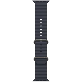 APPLE 49mm Ocean Band - Natural Titanium Finish Band Ocean Band - Natural Titanium Finish Navy for Apple Watch 44/45/46/49 mm — Image №1