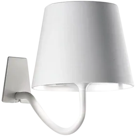 ZAFFERANO POLDINA WALL LAMP 110x140x157mm. MATT WHITE 2.2W LED 185/203 lm. — Image №1