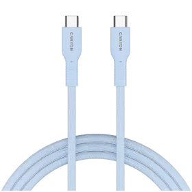 CANYON USB-C to USB-C Cable, 1 m, Light Blue — Image №1