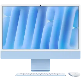 Apple iMac 24", Apple M4 (10C CPU/10C GPU), 24 GB, 512 GB SSD, Blue — Image №1
