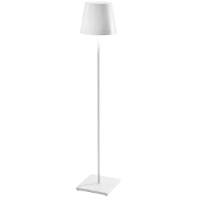 ZAFFERANO POLDINA PRO XXL FLOOR LAMP 280x1500mm. PAINTED MATT WHITE 6.5W LED 510lm. — Image №1