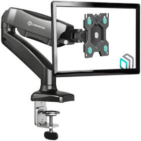 ONKRON Monitor Desk Mount for 13" to 32"  LCD LED OLED Screens up to 8 kg, Black — Image №1