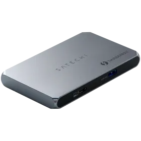 SATECHI  Multiport Adapter THUNDERBOLT 4 SLIM HUB Silver — Image №1