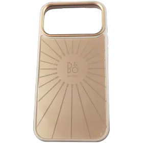 B&O BY ASBIS Case Glass version with MagSafe, Gold Tone for iPhone 17 Pro Max — Image №1