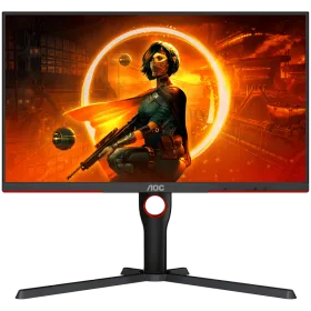 AOC Monitor LED (27", 2560x1440, VA) Μαύρο κόκκινο — Εικών №1