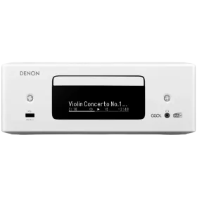 DENON Audio System RCDN12DABWTE2, White — Image №1