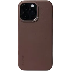 DECODED Case LEATHER CASE MAGSAFE with MagSafe, Chocolate for iPhone 14 Pro Max — Image №1