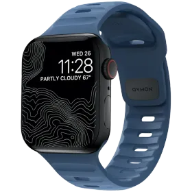 NOMAD Sport Strap V2 for Apple Watch 38/40/41mm, Naval Blue — Image №1