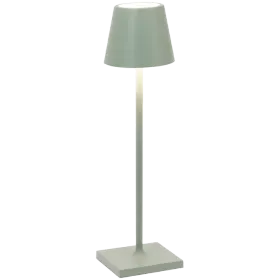 ZAFFERANO POLDINA PRO MICRO TABLE LAMP 70x275mm. SAGE GREEN - 1.8W - DYNAMIC WHITE- — Image №1