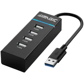 SIMAGIC  USB Hub Wheelbase USB Extender Black — Image №1