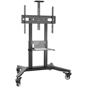 ONKRON Trolley Stand for TV 55"-90", Black — Image №1