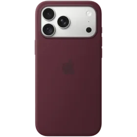 APPLE Silicone Case with MagSafe, Burgundy for iPhone 18 Pro Max — Image №1