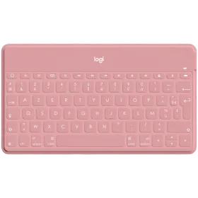 LOGITECH Keys-To-Go Keyboard, Wireless, Pink, Ukrainian/International EN — Image №1