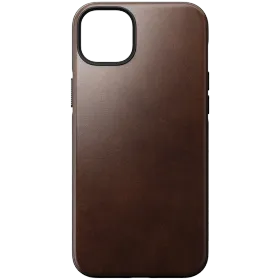 NOMAD Case Modern Horween with MagSafe, Brown for iPhone 14 Plus — Image №1