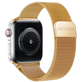 DECODED Band Extension Milan Traction Strap Gold for Apple Watch 41 mm — Image №1