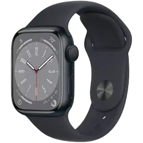 Apple Watch Series 8 GPS, 41mm, Midnight, Midnight Sport Band — Image №1