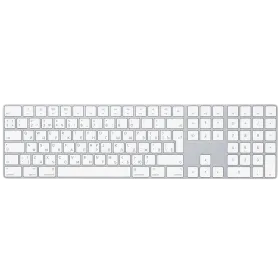 Keyboard APPLE Magic Keyboard with Numeric Keypad, Wireless, Silver/White — Image №1 Keyboard APPLE Magic Keyboard with Numeric Keypad, Wireless, Silver/White — Image №1
