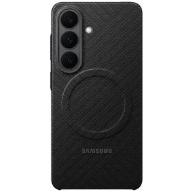 SAMSUNG Case Carbon Magnet with MagSafe, Black for Samsung Galaxy S26 — Image №1