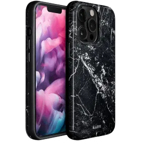 LAUT Защитный чехол Huex Elements Marble , Чёрный для iPhone 13 Pro — Изображение №1 LAUT Защитный чехол Huex Elements Marble , Чёрный для iPhone 13 Pro — Изображение №1