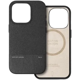 NATIVE UNION Θήκη Classic με MagSafe, Μαύρος for iPhone 15 Pro Max — Εικών №1