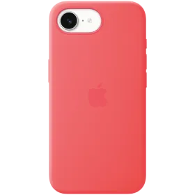 APPLE Θήκη Silicone Case με MagSafe, Bright Guava for iPhone 17e — Εικών №1