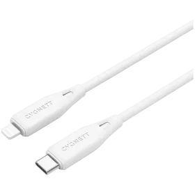 CYGNETT USB-C to Lightning Cable, 1 m, White — Image №1