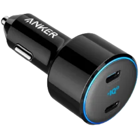 ANKER Car Adapter 2*USB-C, 48 W, Black — Image №1