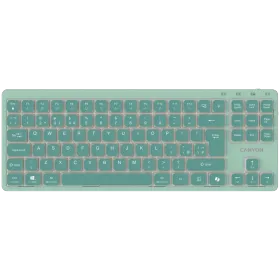 CANYON HKB-10 Keyboard, Wired, Green — Image №1