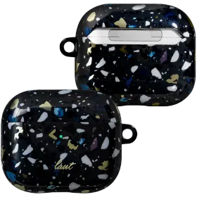 LAUT Case TERRAZZO , Black for AirPods (Gen3) — Image №1
