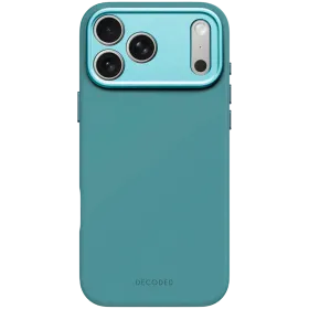 DECODED Θήκη Antimicrobial Silicone MagSafe με MagSafe, Retro Blue for iPhone 17 Pro Max — Εικών №1
