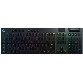 Keyboard LOGITECH G915, GL Tactile Switch, Wireless, Black, International EN — Image №1