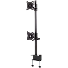 EDBAK Mounting Kit for FOR TWO 19"-27" SCREENS, VERTICAL SETUP 19" – 27", Black — Image №1