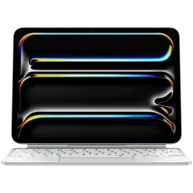 APPLE Чехол с клавиатурой Magic Keyboard , Белый для iPad Pro 11 (M4) — Изображение №1