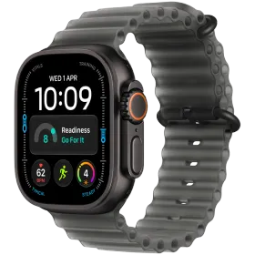 Apple Watch Ultra 4 GPS + Cellular, 49мм, Чёрный, Translucent Black Ocean Band — Изображение №1